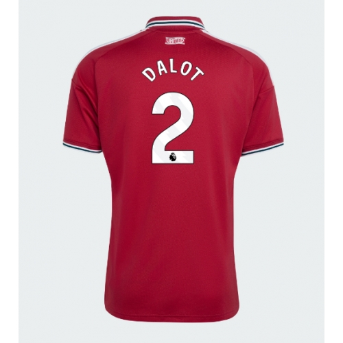Billige Fotballdrakt Manchester United Diogo Dalot #2 Replika Hjemmedrakt 2026-27 Kortermet Billige Fotballdrakt Manchester United Diogo Dalot #2 Replika Hjemmedrakt 2026-27 Kortermet
